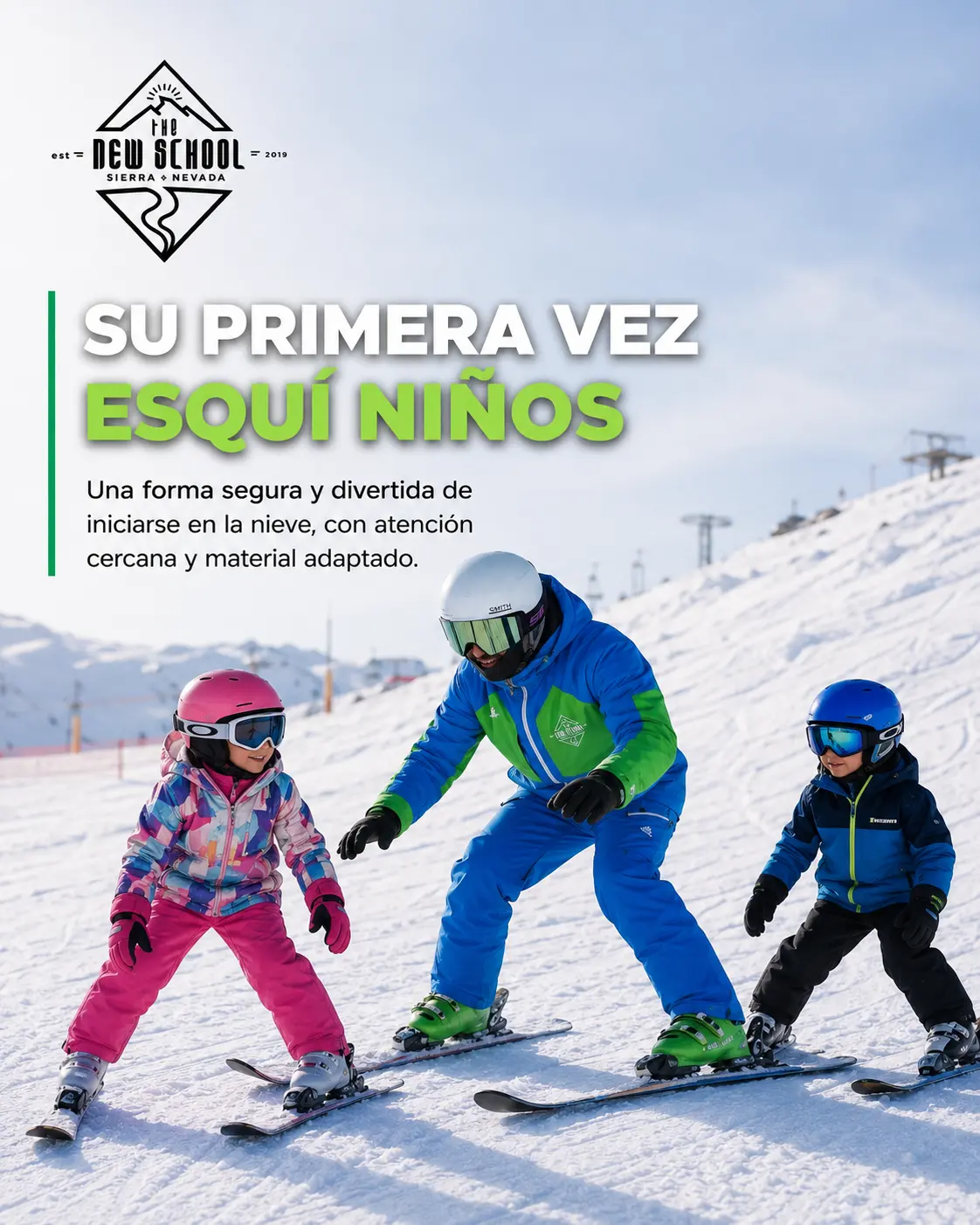 Ficha Su Primera Vez para niños en Sierra Nevada