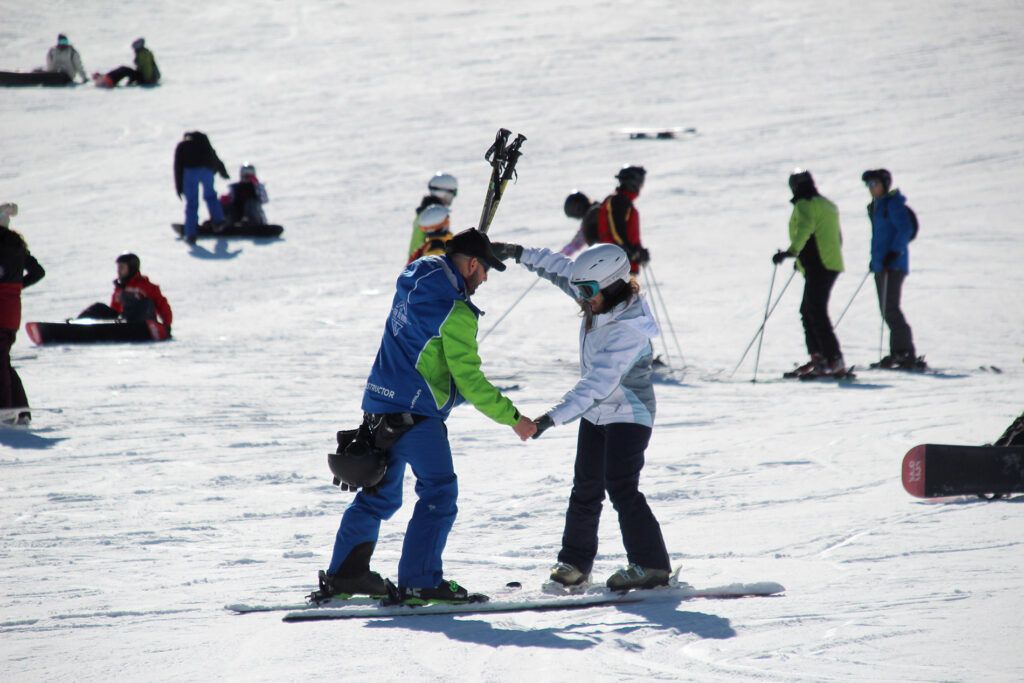 clases de esquí y snow