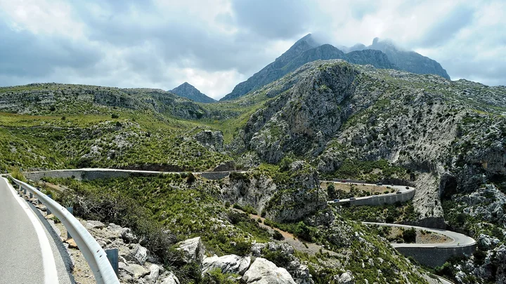 Carretera de Sa Calobra, Serra de Tramuntana