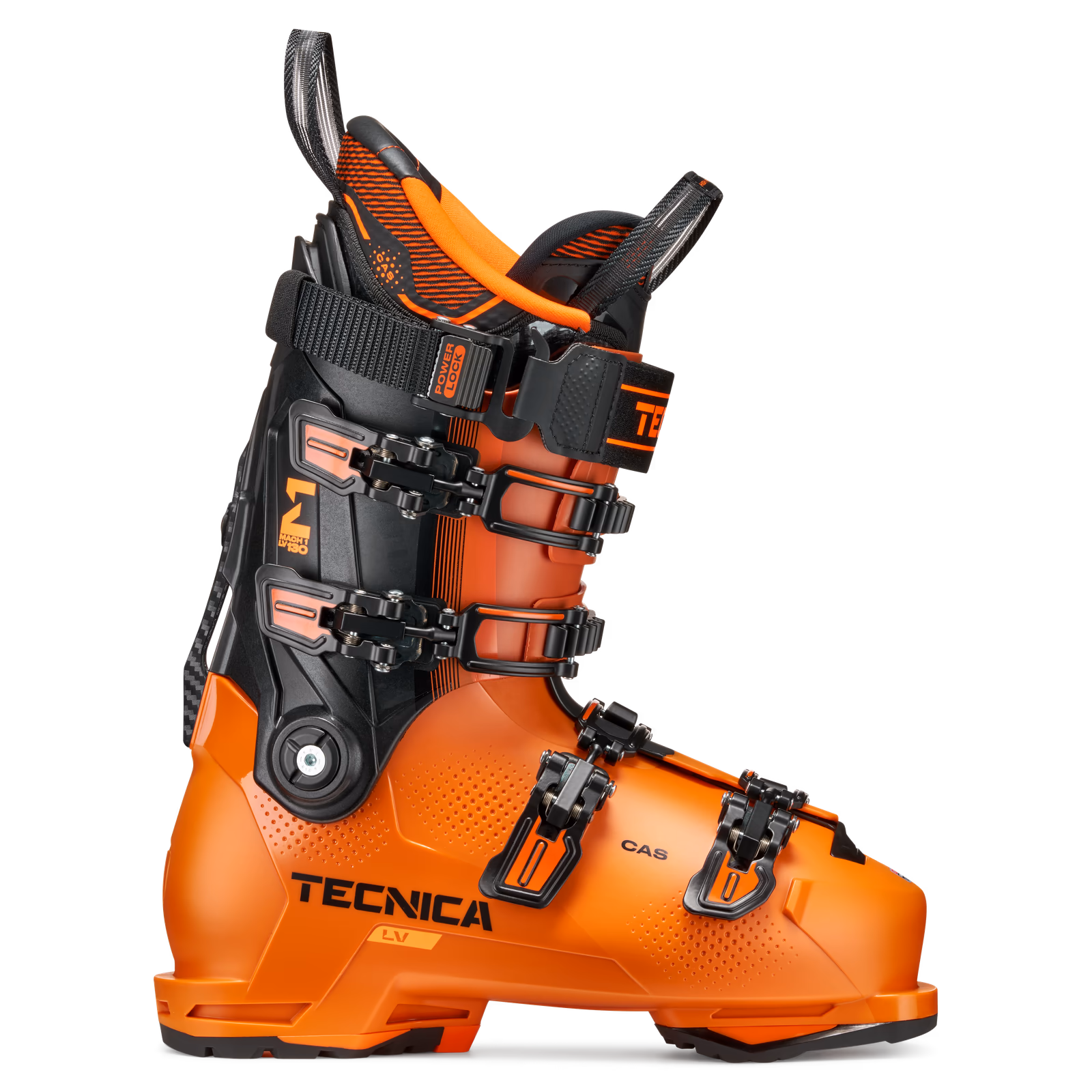 Bota original Tecnica Mach1 LV 130 TD2 GW, en naranja y negro